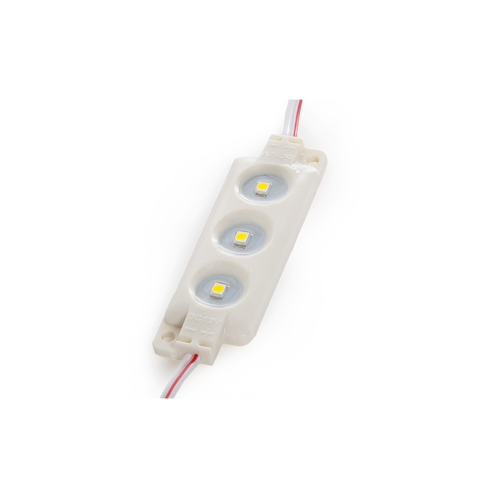 Módulo 3 LEDs ABS Inyectado SMD3528 0,3W