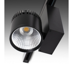 Foco Carril LED Negro 45W  45° 3300Lm - Kimera