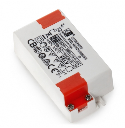 Driver LED 20W 25-40VDC 500mA  Foco Carril 20W-Kimera