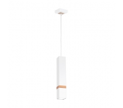 Lámpara Colgante \"Vidar\"  1xGU10  Metal + Madera Sin Bombilla [MLP-5408]
