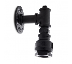Aplique E27 Negro (Sin Lámpara) Nora [HO-E27WALLLIGHT-J-B]