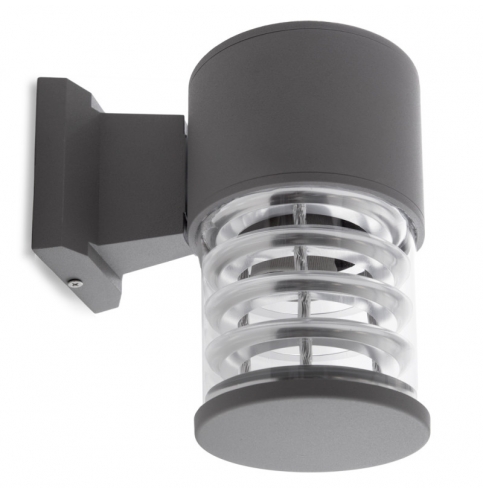 Aplique de Pared IP65 (Sin Lámpara) E27 Ø108Mm Negro Scarlett