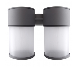 Aplique de Pared IP65 (Sin Lámpara) E27 Ø108Mm Gris Madison HO-WLIP65-E27-108-103
