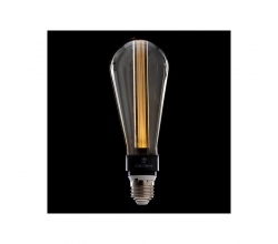 Bombilla de LEDs Art Deco 3D St64 5W E27 Vidrio Gris [AM-AL101]