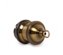 Portalámparas E40 Cobre/Ceramica, Color Latón [AM-AH040] 2