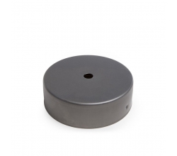 Rosetón Bronx Metálico Color Acero Ø100Mm Cable Simple [AM-AR072] 2