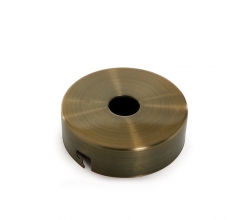 Rosetón Bronx Metálico Color Latón Ø100Mm Max. 7 Cables [AM-AR084] 2