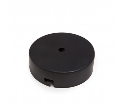 Rosetón Bronx Metálico Negro Ø100Mm Cable Simple [AM-AR070] 2