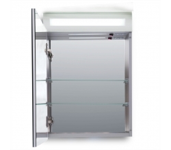 Armario de Baño Iluminación LED Detector Proximidad, Antivaho, Enchufe Afeitadora. Aluminio. Valentina [GML-CE005] 2