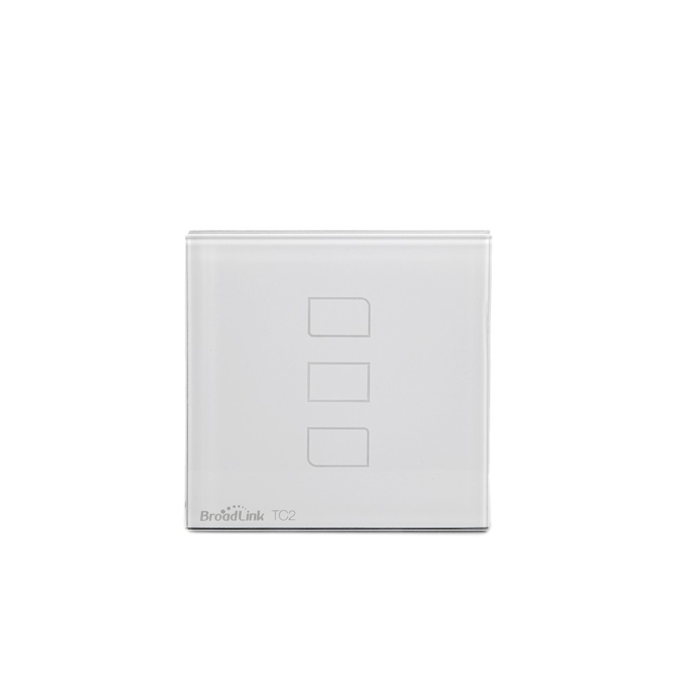 Interruptor Táctil Pared Inteligente Broadlink Basic Triple