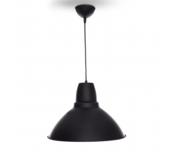 Lámpara Colgante Aluminio Ø 350Mm (Sin Bombilla) Negro Parker [SKD-P003-B] 2