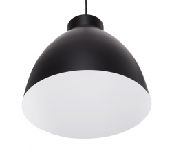 Lámpara Colgante Aluminio Ø 300Mm (Sin Bombilla) Negro Vanessa [SKD-P004-B]