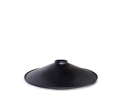 Disco Concavo Metálico Negro Ø30Cm (Portalámparas No Incluido) [AM-CA539]