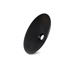 Disco Concavo Metálico Negro Ø30Cm (Portalámparas No Incluido) [AM-CA539] 2