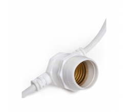 Cadena Luminosa Blanco 11 X E27 IP44 12,5M [AM-BT501] 2