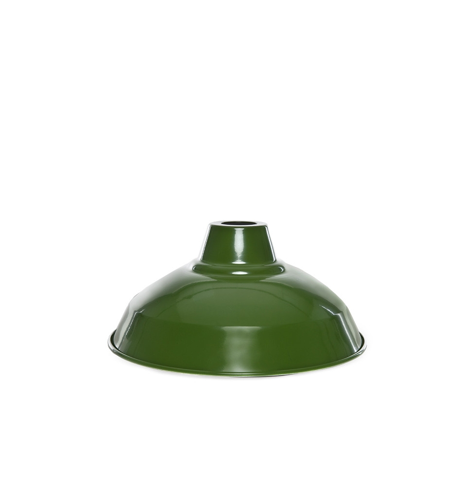 Campana Metalica Verde Ø30Cm (Portalámparas No Incluido) [AM-CA343]