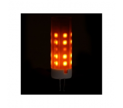 Bombilla LED Efecto Llama G4 2W 25000H