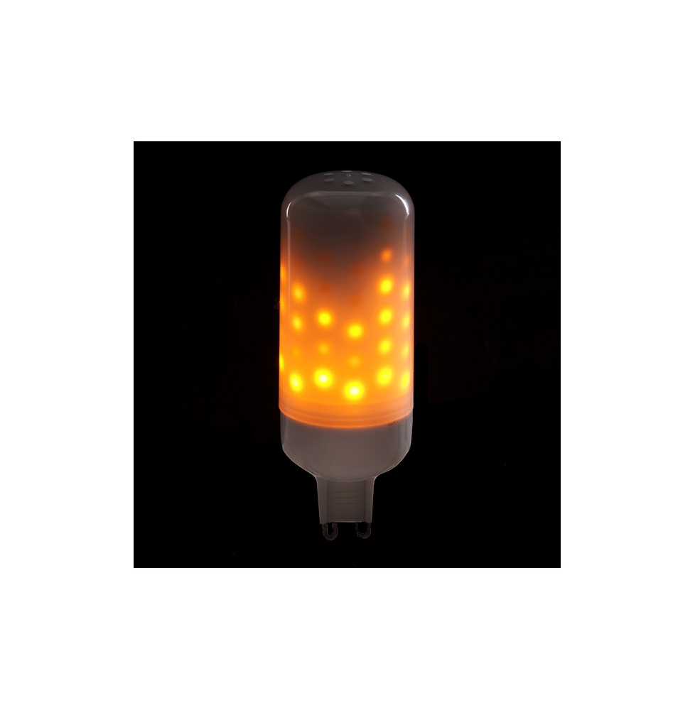 Bombilla LED Efecto Llama G9 3W 25000H