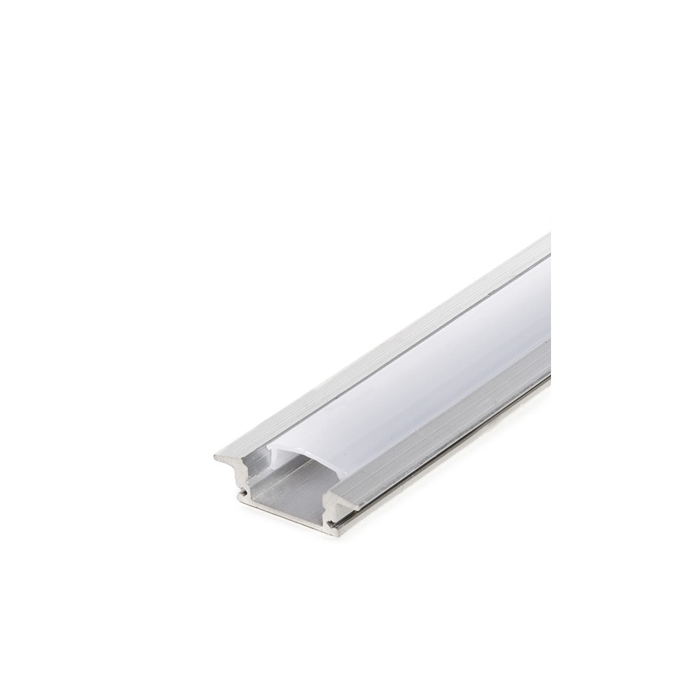 Perfíl Aluminio para Tira LED - Difusor Opal RL-A1708 x 2M