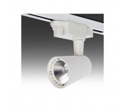 Foco Carril LED Monofásico Blanco 15W 1200Lm 30.000H Andrea