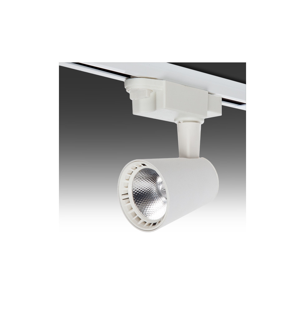 Foco Carril LED Monofásico Blanco 15W 1200Lm 30.000H Andrea