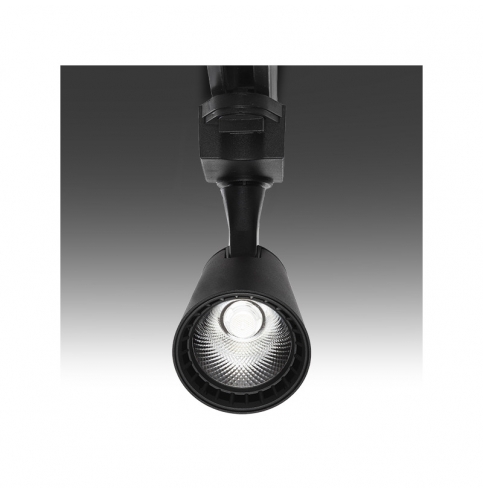 Foco Carril LED Monofásico Negro 15W 1200Lm 30.000H Jasmine