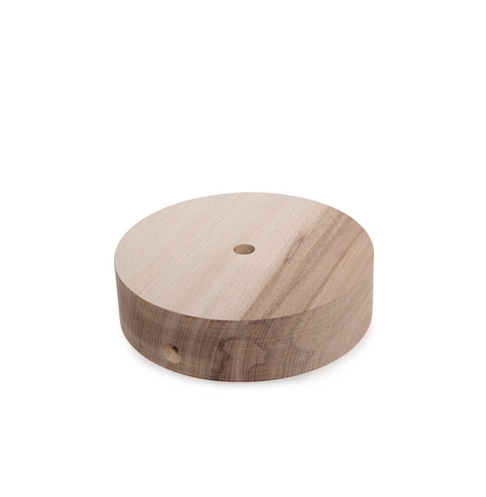 Rosetón Madera Ø 120Mm - Agujero Ø 10Mm [AM-AR900]