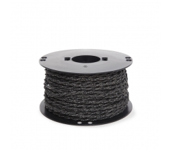 Cable Trenzado Lona Gris Oscuro 2X0,75   X 1M [AM-AX372]