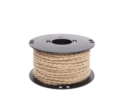 Cable Trenzado Yute 2X0,75   X 1M [AM-AX374]