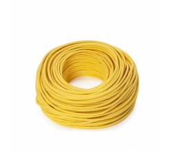 Cable Redondo 2X0,75 Amarillo  X 1M [SKD-C275-YELLOW]