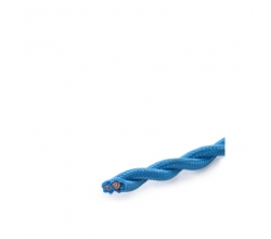 Cable Trenzado 2X0,75 Turquesa  X 1M [SKD-CT275-TURQUOISE] 2