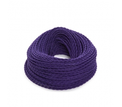 Cable Trenzado 2X0,75 Morado  X 1M [SKD-CT275-PURPLE]