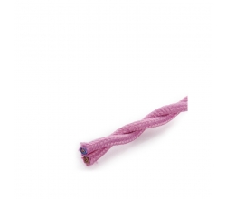 Cable Trenzado 2X0,75 Rosa  X 1M [SKD-CT275-PINK] 2