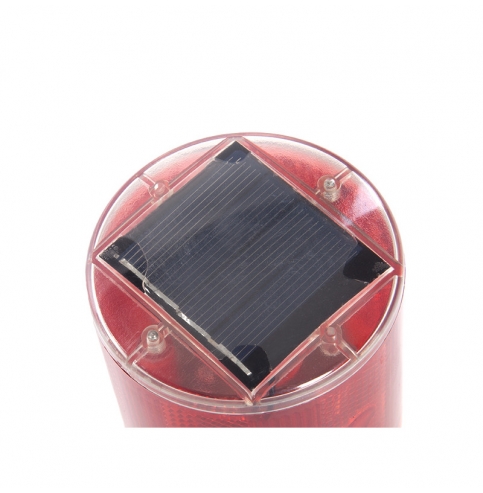 Baliza Solar LED Señalización - Rojo