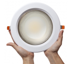 Foco Downlight  LED COB Circular 40W 3600Lm 30.000H 2