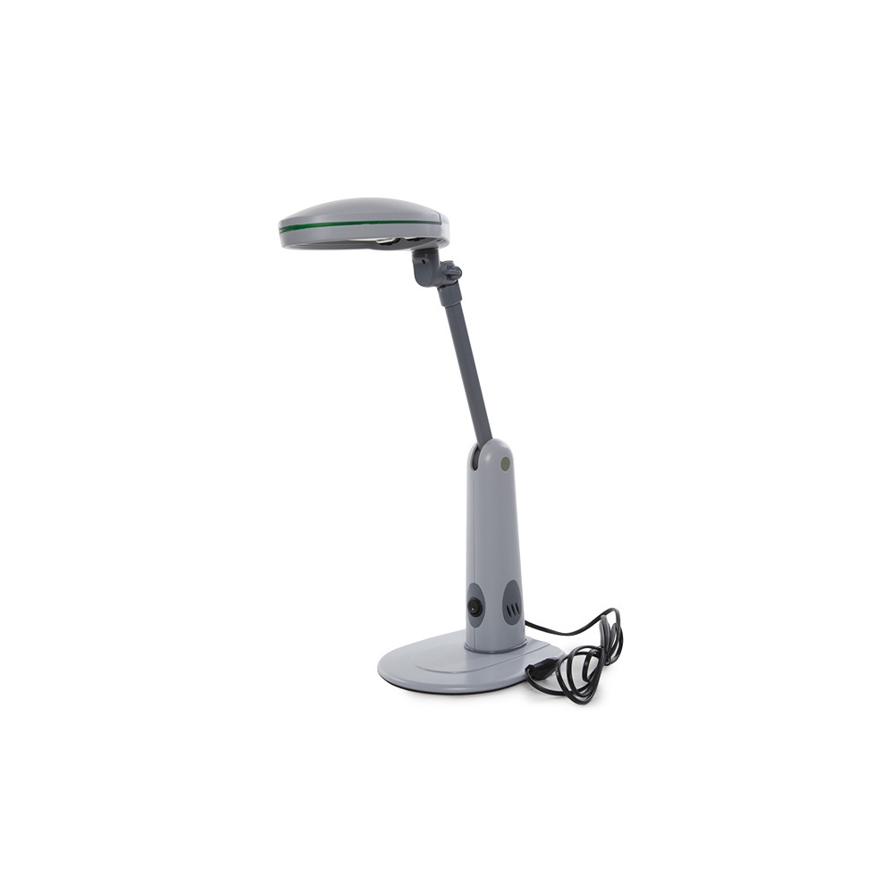 Lámpara Mesa de Bajo Consumo 9W (Bombillas Incluidas) Flor Gris [LTW-04-088-29-181]
