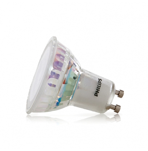 Bombilla LED Philips GU10 36D 3,5W 255Lm Blanco Natural (2 Unidades)