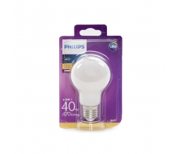 Bombilla LED Philips E27 A60 4,5W 470Lm Blanco Cálido