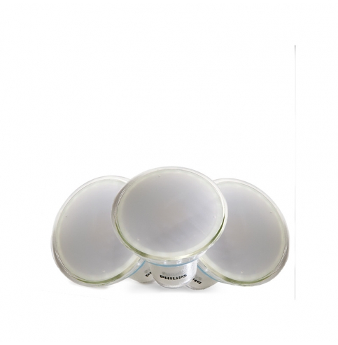 Bombilla LED Philips GU10 36D 4,5W 440Lm Blanco Natural (3 Unidades)