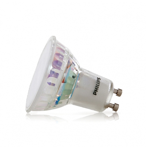 Bombilla LED Philips GU10 36D 4,5W 440Lm Blanco Natural (3 Unidades)