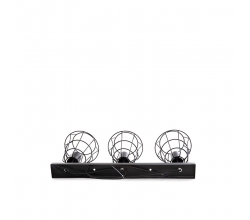 Aplique \"Gabbia Tre\" 3 X GU10 (Sin Bombillas) [HO-APL-GU10-018] 2