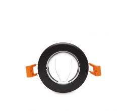 Aro Foco Downlight  Circular GU10 Ø84Mm - Negro 2