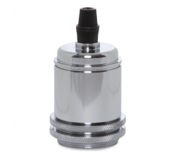 Portalámparas E27 Minimal Cromado [LM-8937] 2