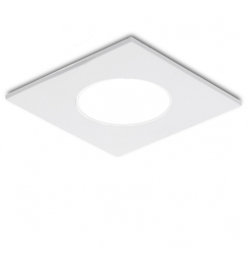 Foco Downlight  LED IP54 Baños Y Cocinas Cuadrado 5W 350Lm 25.000H