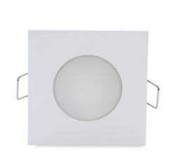 Foco Downlight  LED IP54 Baños Y Cocinas Cuadrado 5W 350Lm 25.000H 2