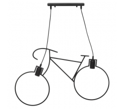 Lámpara Colgante Bicycle 2xE27 (Sin Bombillas) Negro [LM-8930]