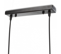 Lámpara Colgante Bicycle 2xE27 (Sin Bombillas) Negro [LM-8930] 2