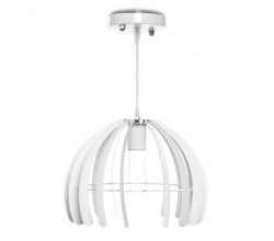 Lámpara Colgante Trang 1xE27 (Sin Bombillas) Blanco [LM-8040] 2