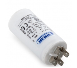 Condensador Motor 14µF 250-450V Faston Doble Tornillo M8 35x70mm 2