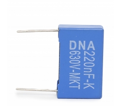 CONDENSADOR MKT 220 Nf 630Vdc p: 22,5 10% Hilo largo 25 2